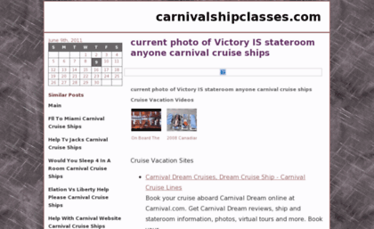 doricks.carnivalshipclasses.com