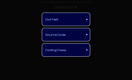 dotnetcode.in
