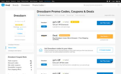 dressbarn promo