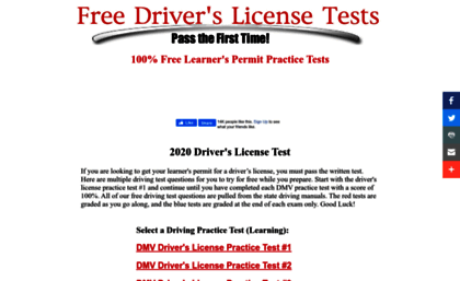 driverslicensetest.net