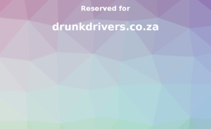 drunkdrivers.co.za