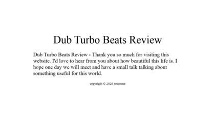 dubturbobeatsreview.com