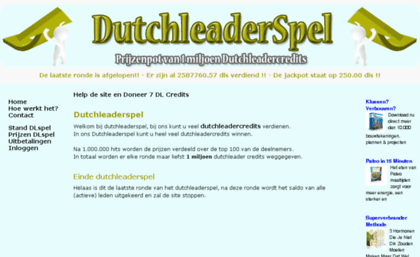 dutchleaderspel.nl