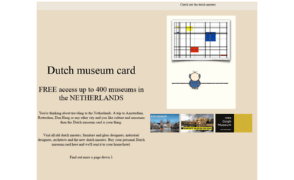 dutchmuseumcard.com