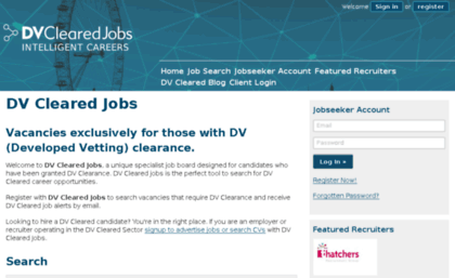 dvclearedjobs.co.uk