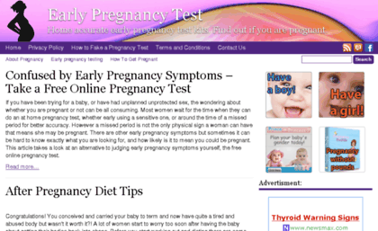earlypregnancytest101.org