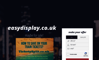easydisplay.co.uk
