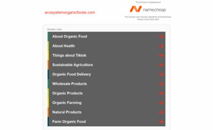 ecosystemorganicfoods.com