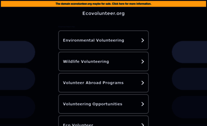ecovolunteer.org