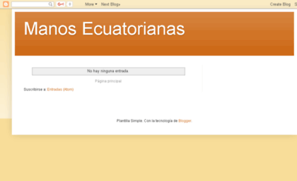 ecuadorianhands.blogspot.com