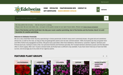 edelweissperennials.com