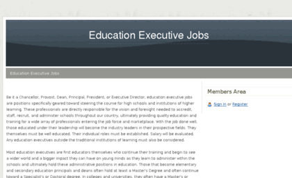 educationexecutivejobs.webs.com