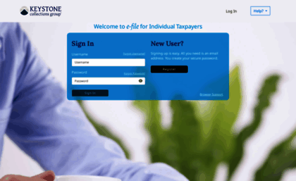 efile.keystonecollects.com