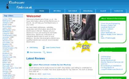 electriciansfinder.co.uk