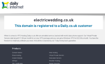 electricwedding.co.uk