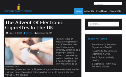 electroniccigaretteproducts.co.uk