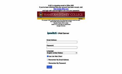 email.hsc.edu