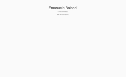 emanuelebolondi.com