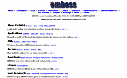 emboss.sourceforge.net