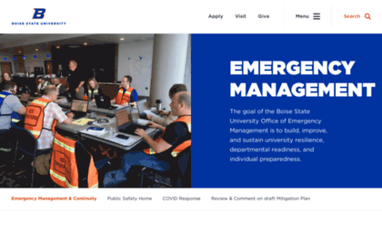 emergencymanagement.boisestate.edu