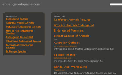 endangeredspecie.com