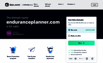 enduranceplanner.com