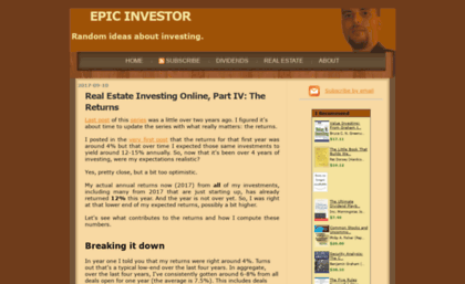 epicinvestor.com