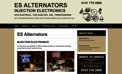 esalternators.co.uk