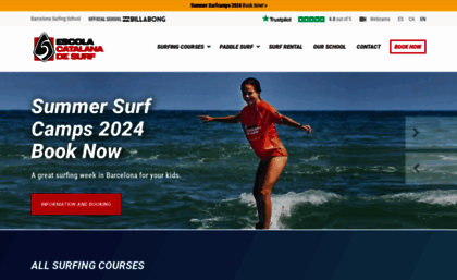 escolacatalanadesurf.com