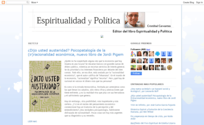 espiritualidadypolitica.blogspot.com