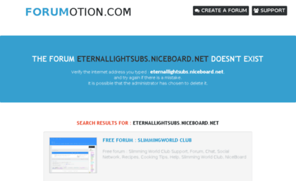 eternallightsubs.niceboard.net