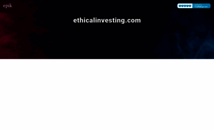 ethicalinvesting.com