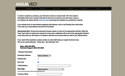 evaluate.aquaveo.com