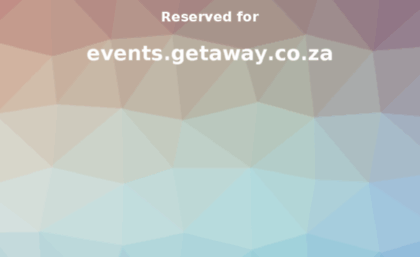 events.getaway.co.za