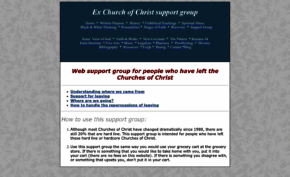 ex-churchofchrist.com