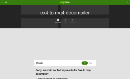 Free Ex4 To Mq4 Decompiler Software
