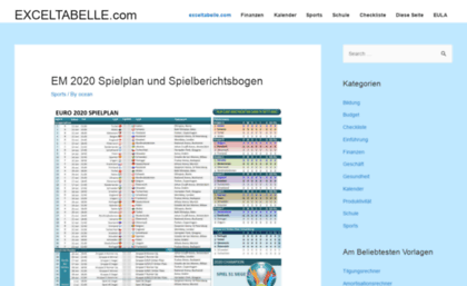 exceltabelle.com