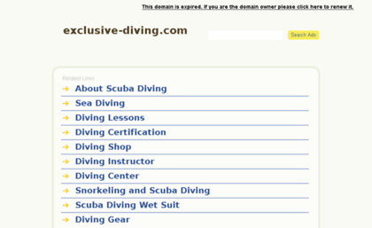 exclusive-diving.com