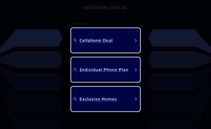 exclusive.com.au