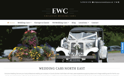 exclusiveweddingcars.net