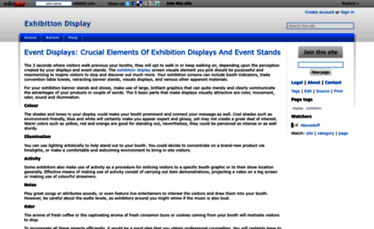 exhibitiondisplay.wikidot.com