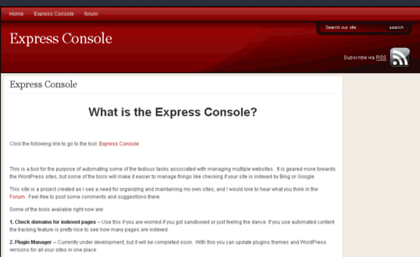 expressconsole.com