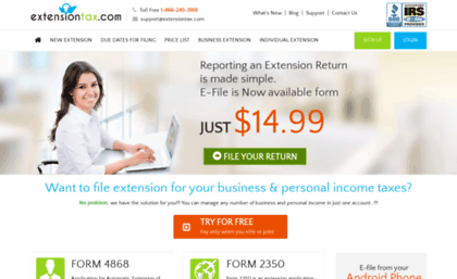 extensiontax.com