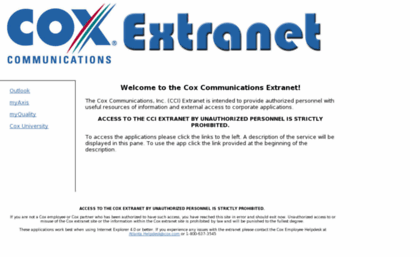 extranet.cox.com