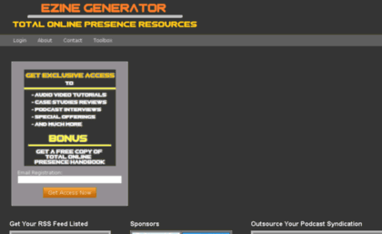 ezinegenerator.com