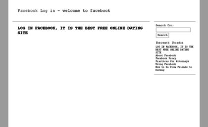 facebook--log.in