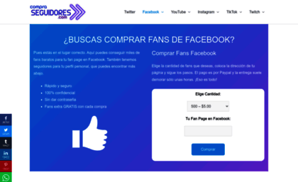 facebook.compraseguidores.com