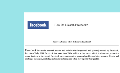 facebooksearch.co.uk