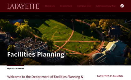 facilitiesplanning.lafayette.edu
