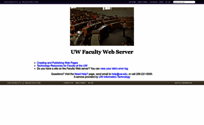 faculty.washington.edu
